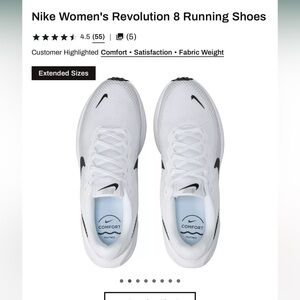 NWOT Nike Women's Revolution 8 Running Shoes